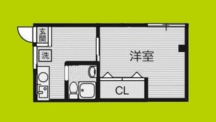 カンフォート淡路の物件間取画像